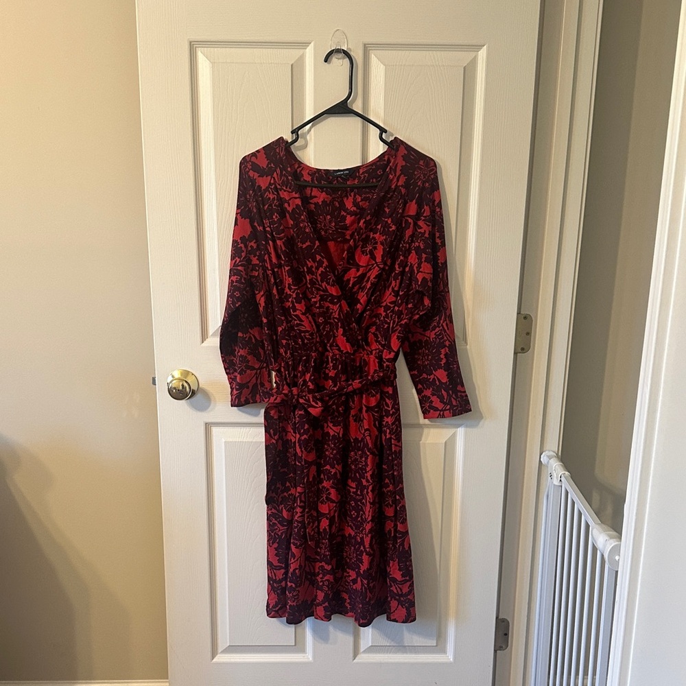 Lands End wrap dress